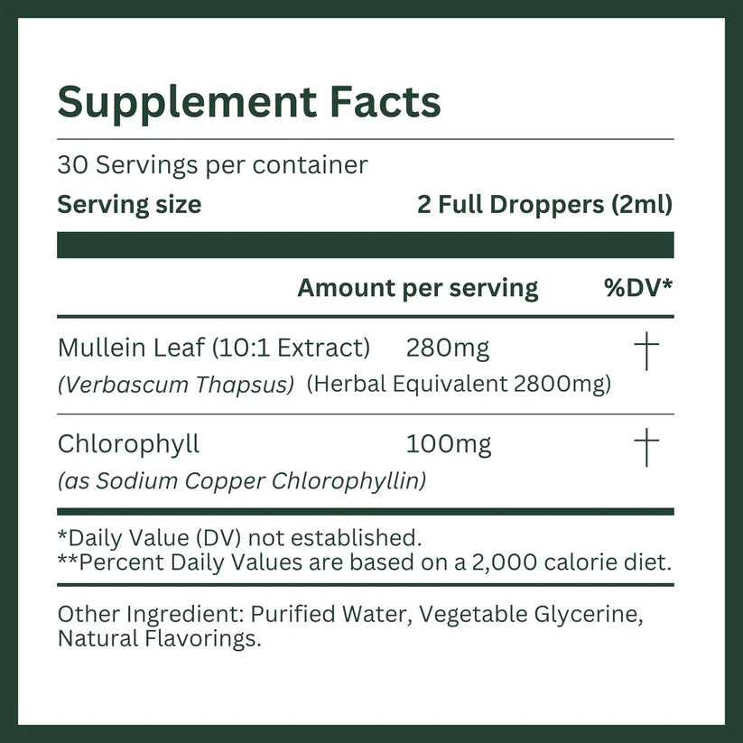 Selie® Chlorophyll Extract + Mullein
