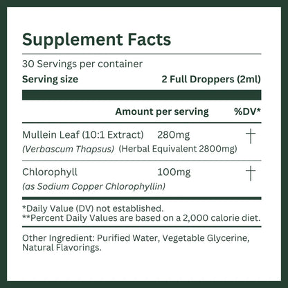 Selie® Chlorophyll Extract + Mullein