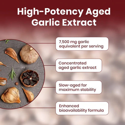 Aged Garlic Extract — Clinically Studied Blood Pressure Support Before Your Doctor Escalates to Medication