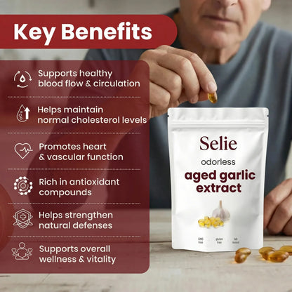 Aged Garlic Extract — Clinically Studied Blood Pressure Support Before Your Doctor Escalates to Medication